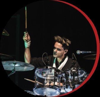 Imagem Professor de bateria Anderson Macedo